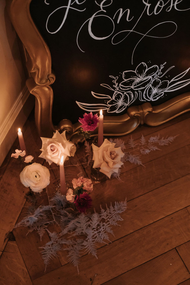 Sanda Letter_Engraver & Calligrapher in Switzerland_Welcome Sign