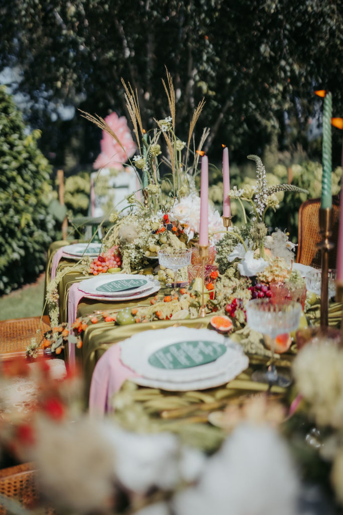 Sanda Letter_Engraver & Calligrapher in Switzerland_CALLIGRAPHY_Green menus
